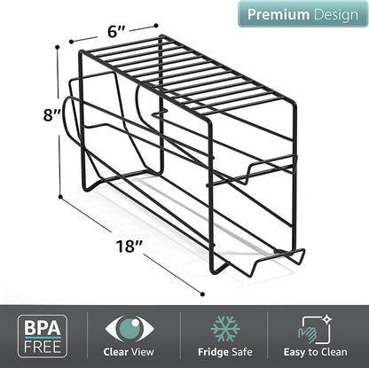Sorbus Soda Can Rack Beverage Dispenser & Organizer - Image 2