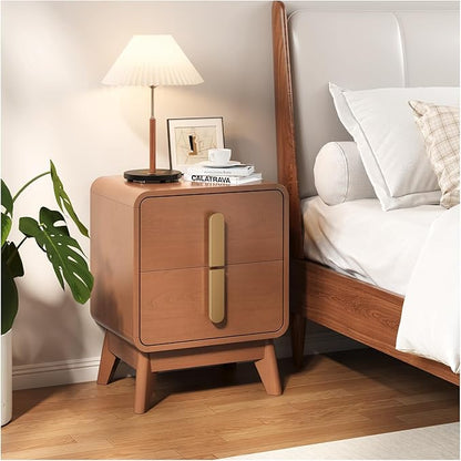 Night Stand Set 2, Mid Century Modern Bedside Table - Image 6