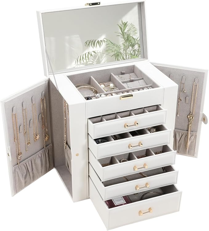 Jewelry Box with Mirror by V-LafuyJewelryBox