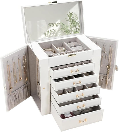 Jewelry Box with Mirror by V-LafuyJewelryBox