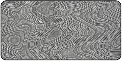 Brushed Metal Texture Desk Mat by Unknown