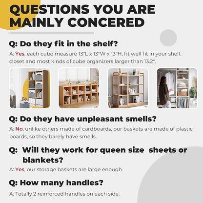 Criusia Fabric Storage Cubes - Image 6
