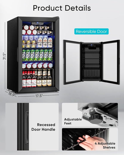 Beverage Refrigerator and Cooler - Image 7