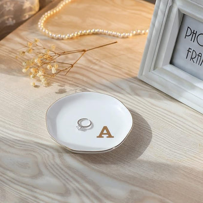 Initials Ring Dish Jewery Tray - Image 3