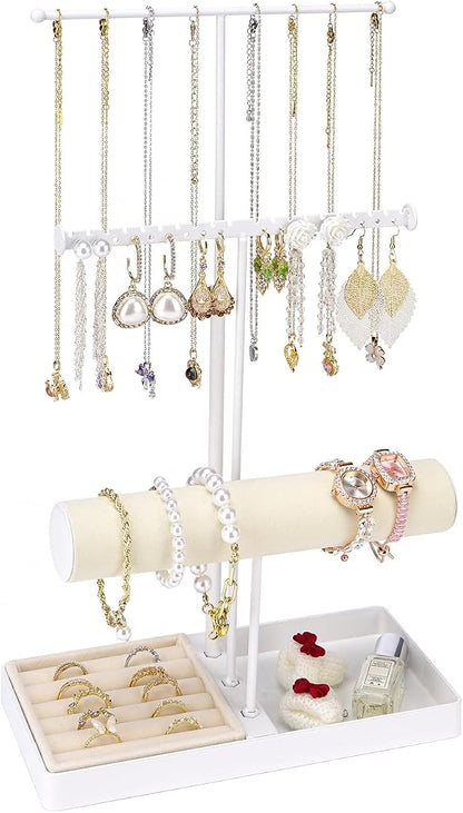 Cirhy Jewlery Holder Necklace Stand, Adjustable Necklace Holder by Cirhy