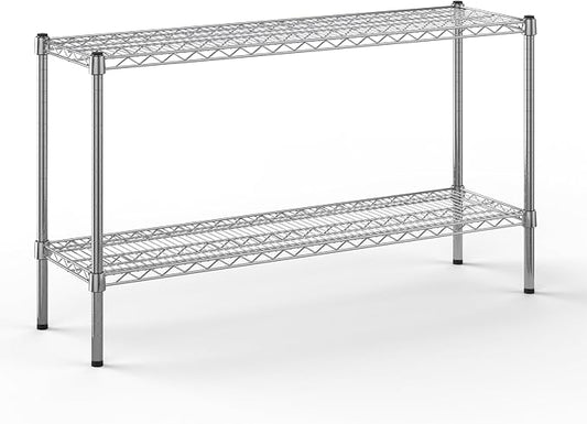 14" Deep x 48" Wide x 27" Height Wire Shelving Kit | 2-Tier | NSF Commercial by Regal+Altair
