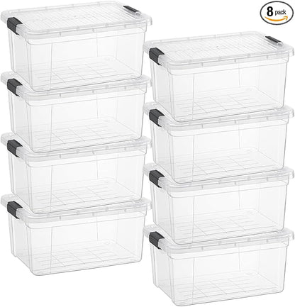 Superio Clear Storage Boxes by Superio