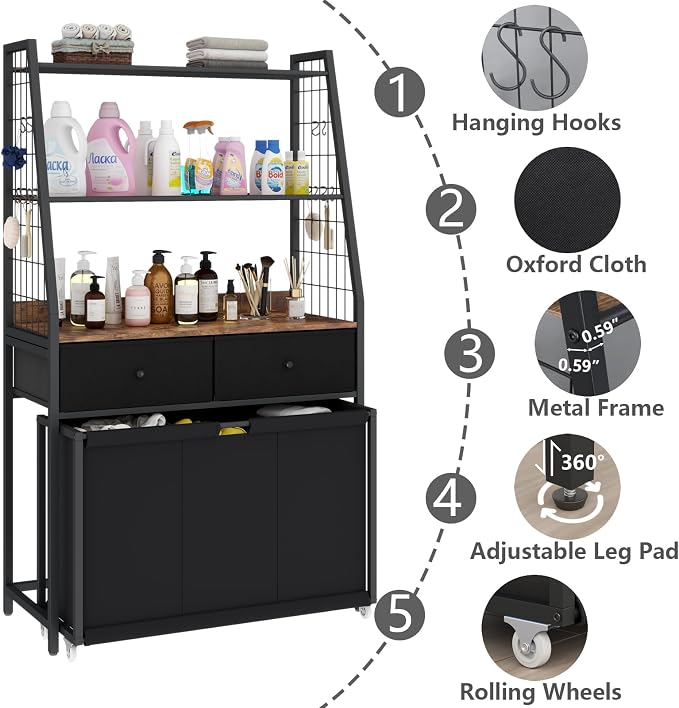 Laundry Hamper Laundry Basket - Image 8