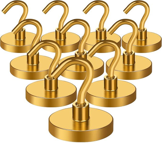MIKEDE Strong Magnetic Hooks, 120Lbs Heavy Duty Magnetic Hooks by MIKEDE
