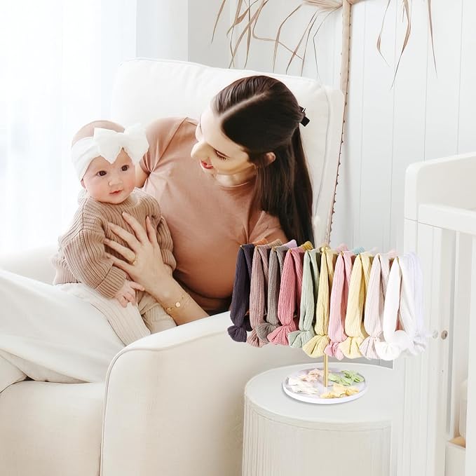 POVETIRE Baby Headband Holder Hair Bow Organizer - Image 3