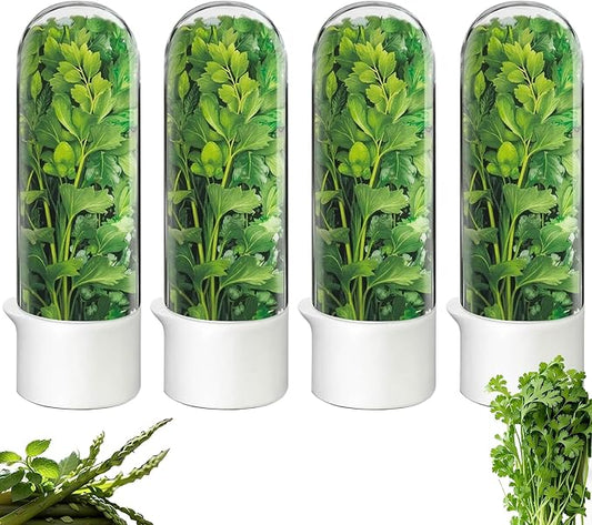 Herb Saver for Refrigerator, Fresh Herbs Lettuce Keeper for Refrigerator by Unknown