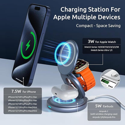 3 in 1 Wireless Charging Station - Image 3