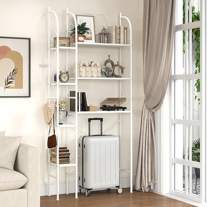 7-Tier Over the Toilet Storage Rack, Heavy-Duty Metal Bathroom Organizer - Image 6