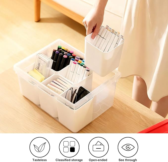 loobuu Plastic Storage Bins - Image 6