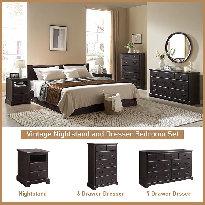 T4TREAM 7 Drawers Dresser Chests - Image 5