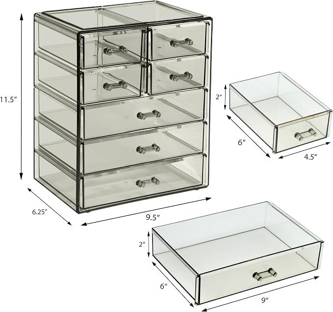 Sorbus Acrylic Makeup Organizer - Image 3