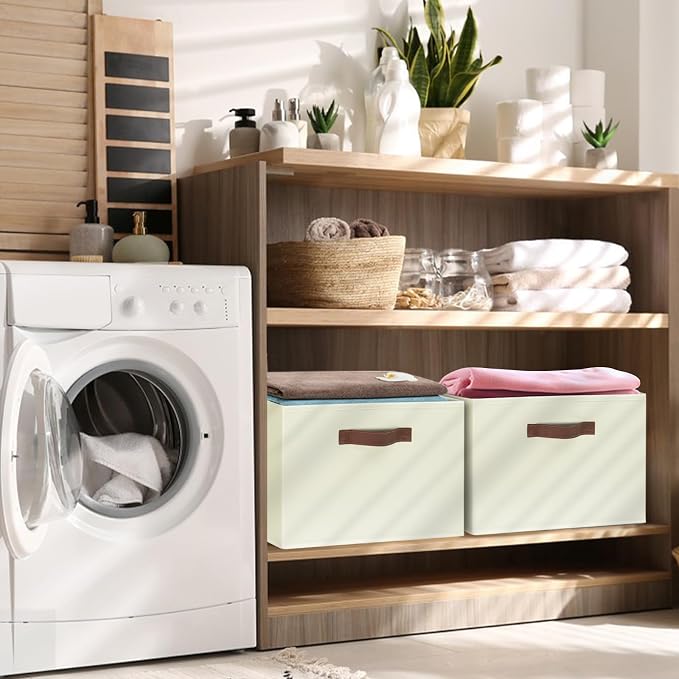 GhvyenntteS Large Fabric Storage Bins - Image 5
