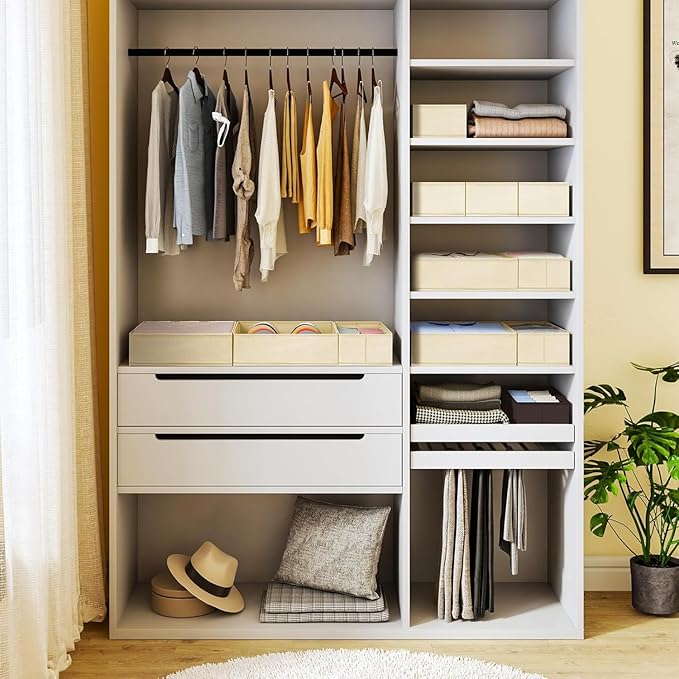 DIMJ Drawer Organizer Clothes, 15 Pack Dresser Organizer, Foldable Closet - Image 7