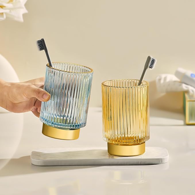 Makeup Brush Holder Organizer, Toothbrush Holders, Desk Pen Pencil Holder - Image 8