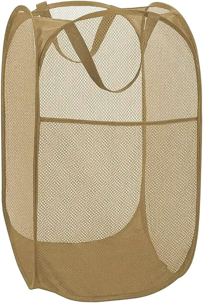 BATTOO Deluxe Strong Mesh Pop up Laundry Hamper Basket by BATTOO