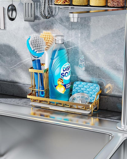 Consumest Sink Caddy, Kitchen Sponge Holder - Image 7