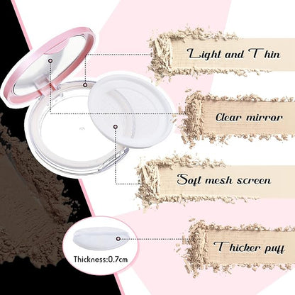 Cunhill 2 Pcs Loose Powder Container - Image 3