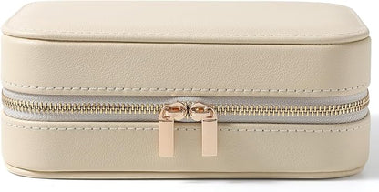 Genuine Leather Travel Jewelry Organizer Case - Image 3