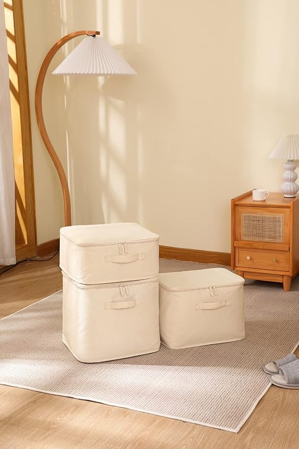 Decorative Basket Rectangular Fabric Storage Bin Organizer Basket - Image 7