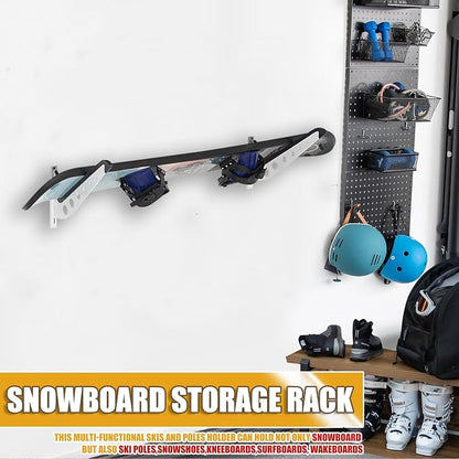 Snowboard Wall Racks, Adjustable Storage Rack - Image 3