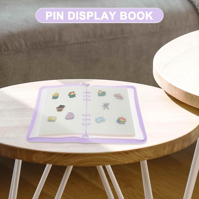 CAPASTEC Pin Bag, Portable Pin Display Book, Brooches Storage - Image 2