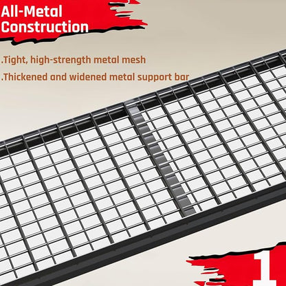 68" Wide Heavy Duty Garage Shelving Units, 5-Tier Deep Storage Shelves - Image 5