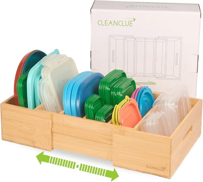 Expandable Kitchen Cabinet Organizer by cleanclue