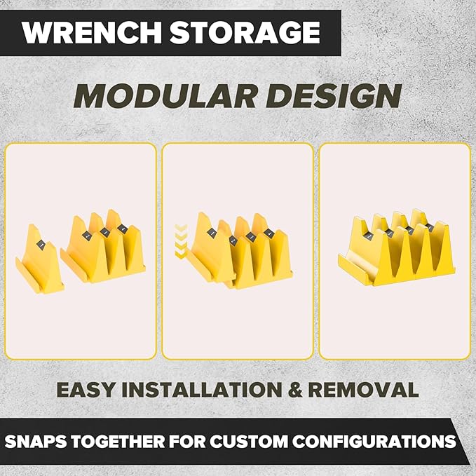 80PCS Modular Wrench Organizer Wrench Holder - Image 3