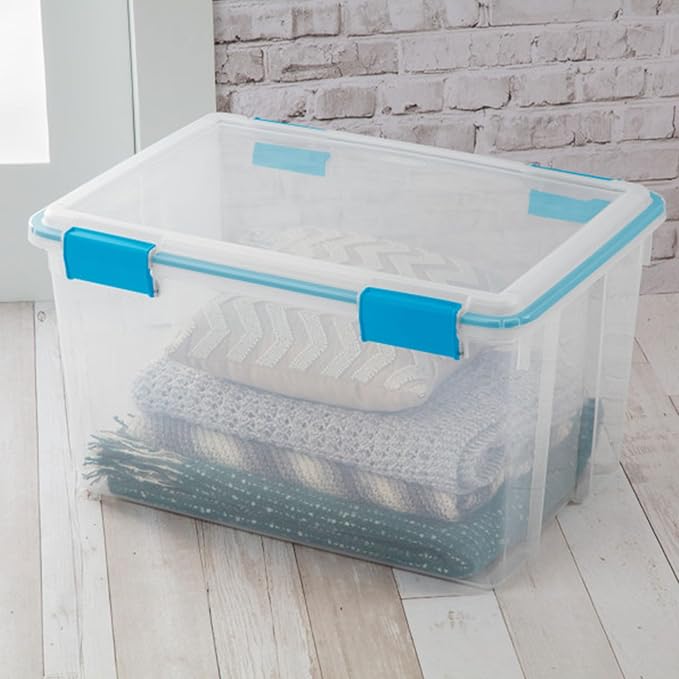 Sterilite 16-Pack Gasket Box, Weather-Resistant Storage Bins - Image 7