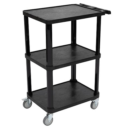 Pearington 3-Tier Compact Multi-Purpose Plastic Utility Cart by Pearington