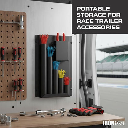Iron Forge Tools Zip Tie Holder, Cable Tie Organizer - Image 6