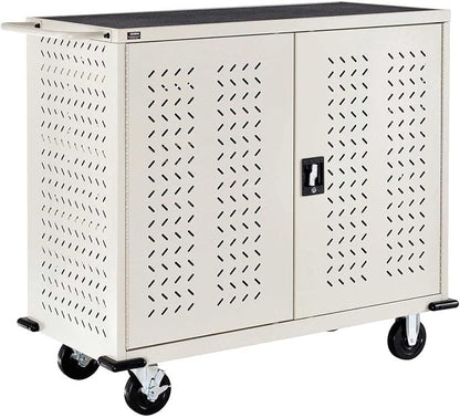 Global Industrial Mobile Storage & Charging Cart, 24 Laptop & Chromebook Device by GlobalIndustrial