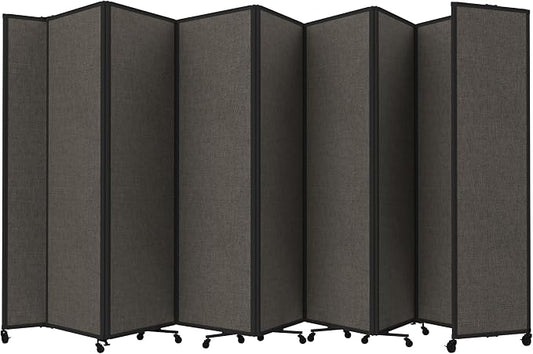 Versare Room Divider 360 Portable Wall Partition | Folding Panels | Large by VERSARE