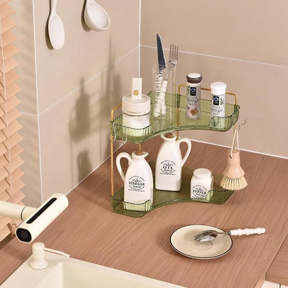 2 Tier Plastic Bathroom Sink Organizer - Image 6