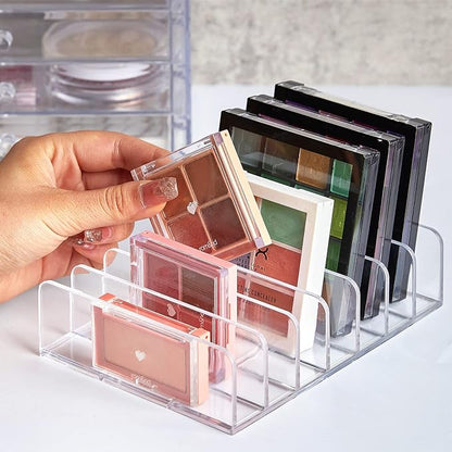 TUZAZO 2 Pack Acrylic Eyeshadow Palette Makeup Organizer - Image 5