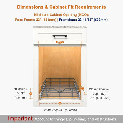 ALINE FURNITURE Pull Out Shelves - Image 2