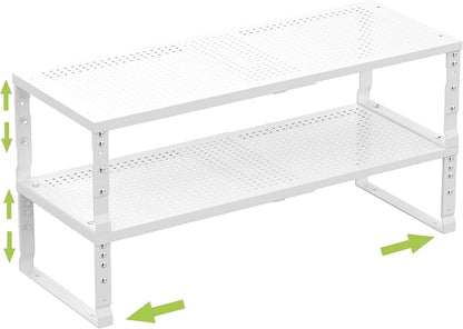 Expandable Cabinet Shelf Organizer Storage Spice Rack Shelves by JOJOCROSSHIGHQUALITYLIFE
