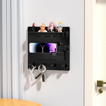 Bedside Wall Organizer, Wall Mount Self Stick On, Cute Room Decor Aesthetic - Image 6