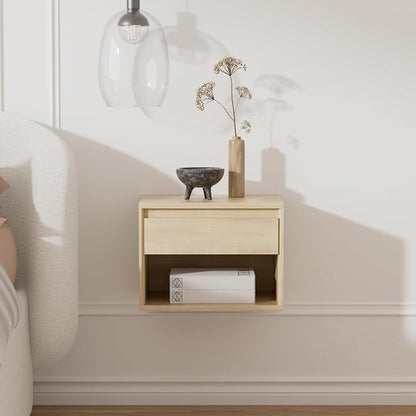 Mid Century Modern Floating Nightstand, Wall Mounted End Table - Image 5