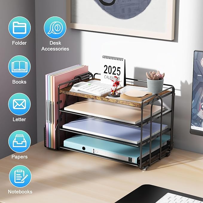 gianotter Wood Paper Organizer - Image 5