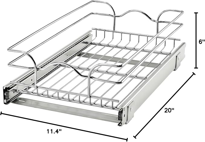 Rev-A-Shelf Kitchen Cabinet Pullout Shelf and Drawer Organizer Slide Out Pantry - Image 10
