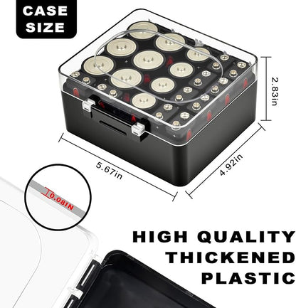 FULLCASE Battery Storage Organizer Box, Holder Container - Image 4