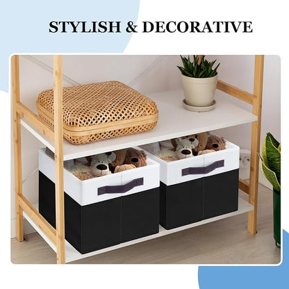Criusia 6 Pack Closet Organizers and Storage Bins, Cute Dorm Room Essentials - Image 6