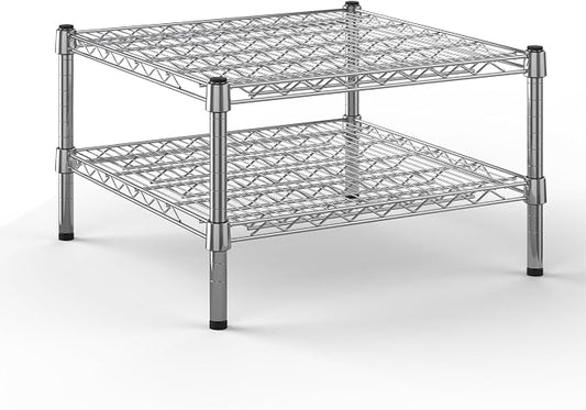 24" Deep x 24" Wide x 14" Height Wire Shelving Kit | 2-Tier | NSF Commercial by Regal+Altair