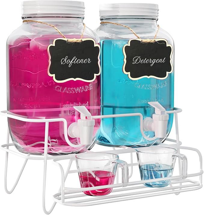 Roetell 2 Sets 1 Gallon Laundry Detergent Dispenser by Roetell